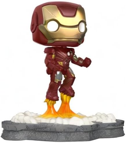 Funko POP! Deluxe Marvel Avengers Iron Man Assemble en vinyle 9,5 cm – Image 3
