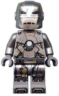 Iron Man LEGO Super Heroes armure de type 1 avec tête Tony Stark, issue de 76125