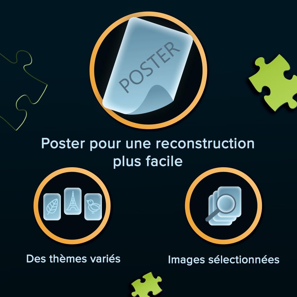 Puzzle Marvel Iron Man 1000 pièces avec poster, dès 12 ans – Image 6