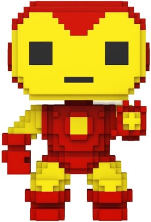 Figurine Funko Pop! Iron Man 8-Bit Marvel Comics en vinyle 9,5 cm