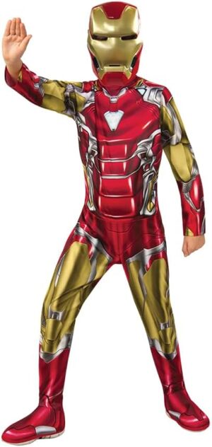Costume classique Iron Man Avengers Endgame enfant S version anglaise