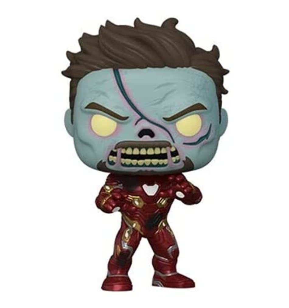 Figurine vinyle Funko Pop Zombie Iron Man Marvel What If