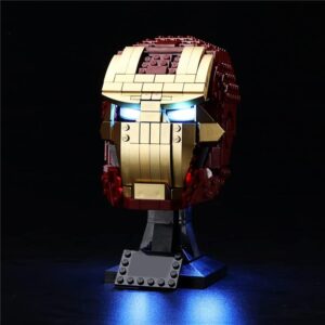 Kit LED GEAMENT compatible Lego pour casque d’Iron Man 76165