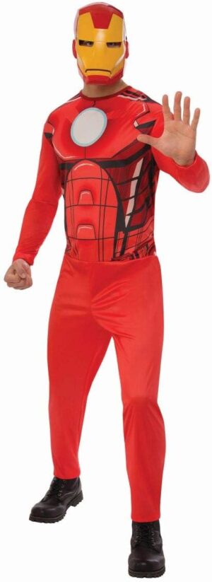 Costume adulte Iron Man avec taille XL ou taille unique