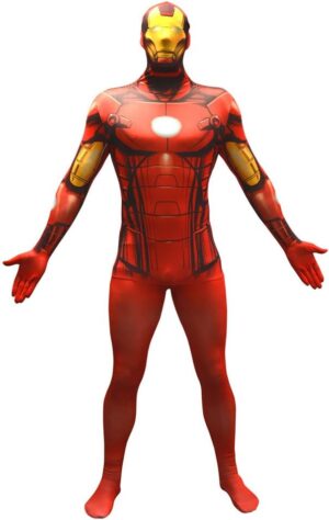 Déguisement basique Marvel Iron Man XL pour 176 cm à 185 cm