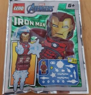 Mini figurine Iron Man LEGO Marvel 242210, 22 pièces