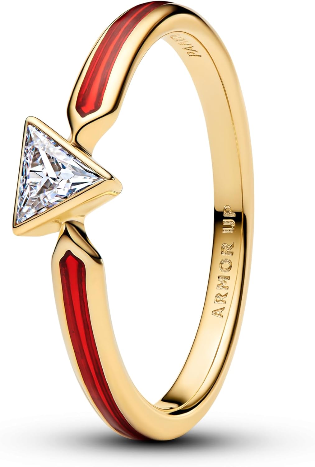 Bague PANDORA Marvel Iron Man plaqué or 14 carats 164211C01 – Image 2