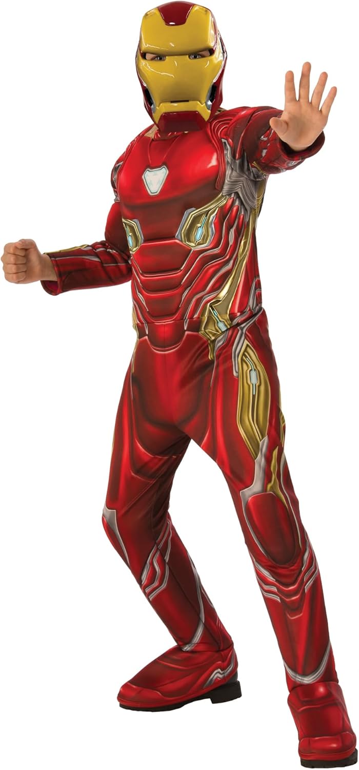 Costume enfant Marvel Iron Man Mark 50 Rubie's, taille S
