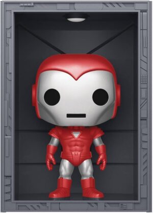 Funko Pop! Deluxe Marvel Iron Man MK8 SlvrCenturion Metallic en vinyle