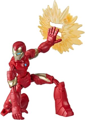 Figurine flexible Iron Man Marvel Avengers Bend & Flex 15 cm