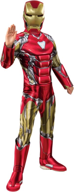 Costume Deluxe Enfant Iron Man Marvel Avengers Endgame avec masque Rubie's