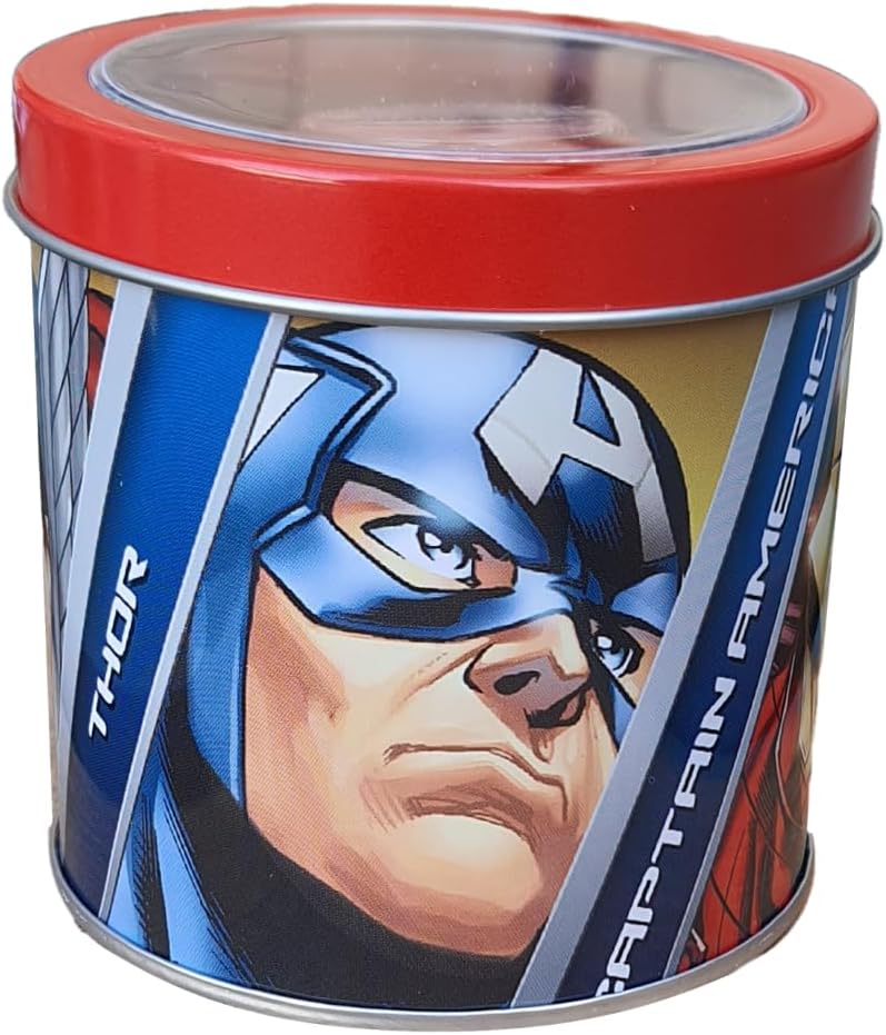 Montre enfant analogique Marvel Iron Man rouge avec boîte en étain – Image 8