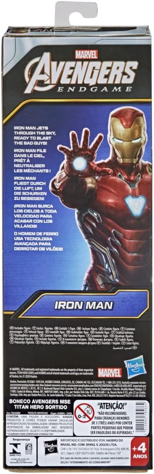 Figurine Iron Man Marvel Avengers Titan Hero 30 cm – Image 4