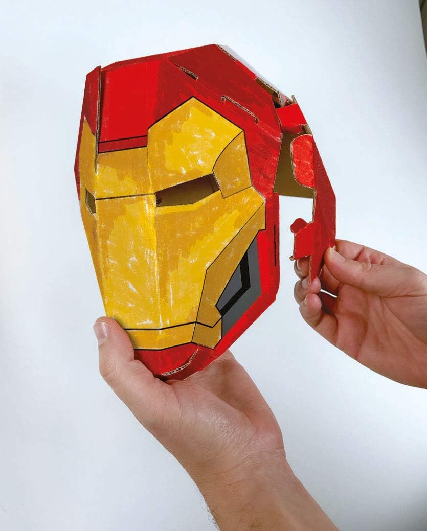 Masque Iron Man Clementoni 18609, kit créatif fabriqué en Italie dès 4 ans – Image 7