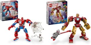 LEGO Marvel pack mechs Iron Man contre Ultron et Spider-Man contre Anti-Venom
