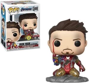 Figurine phosphorescente à tête branlante I Am Iron Man Funko Pop! Avengers Endgame #580
