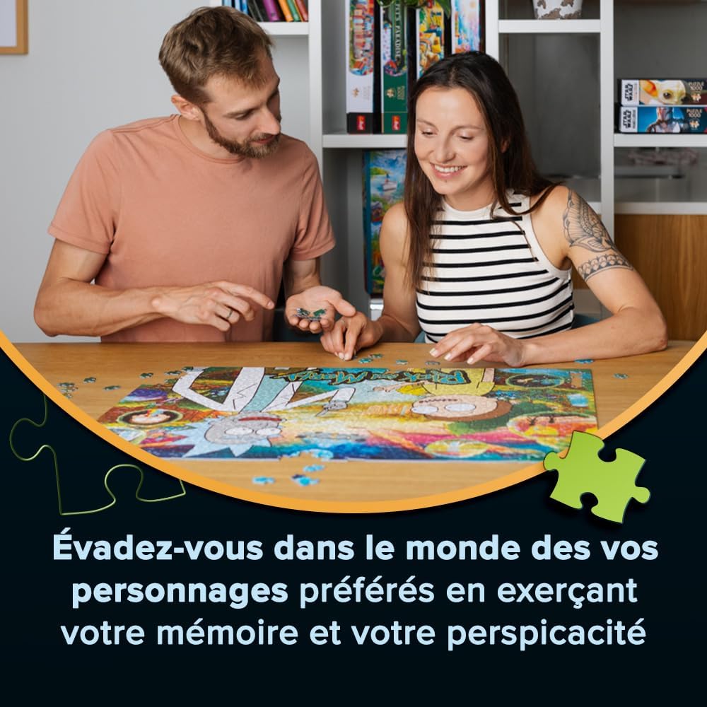 Puzzle Marvel Iron Man 1000 pièces avec poster, dès 12 ans – Image 7