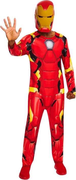 Déguisement adulte Iron Man Marvel classique avec masque Rubie's