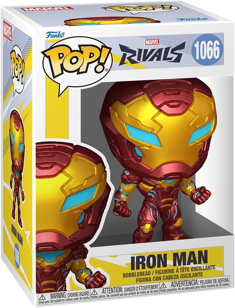 Figurine vinyle Funko Pop Games Iron Man Marvel Rivals