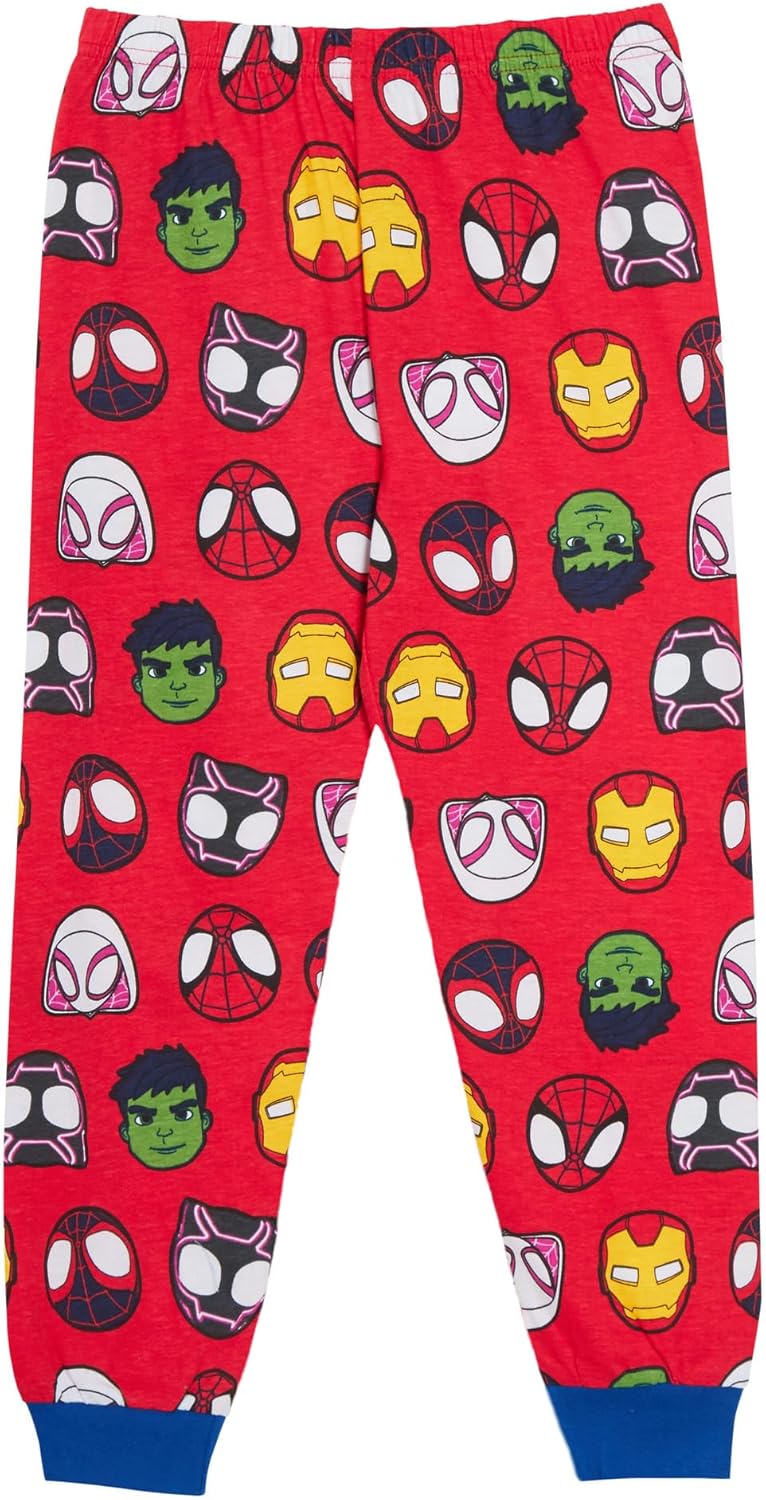 Pyjama enfant Spidey And His Amazing Friends avec Iron Man et héros Marvel – Image 4