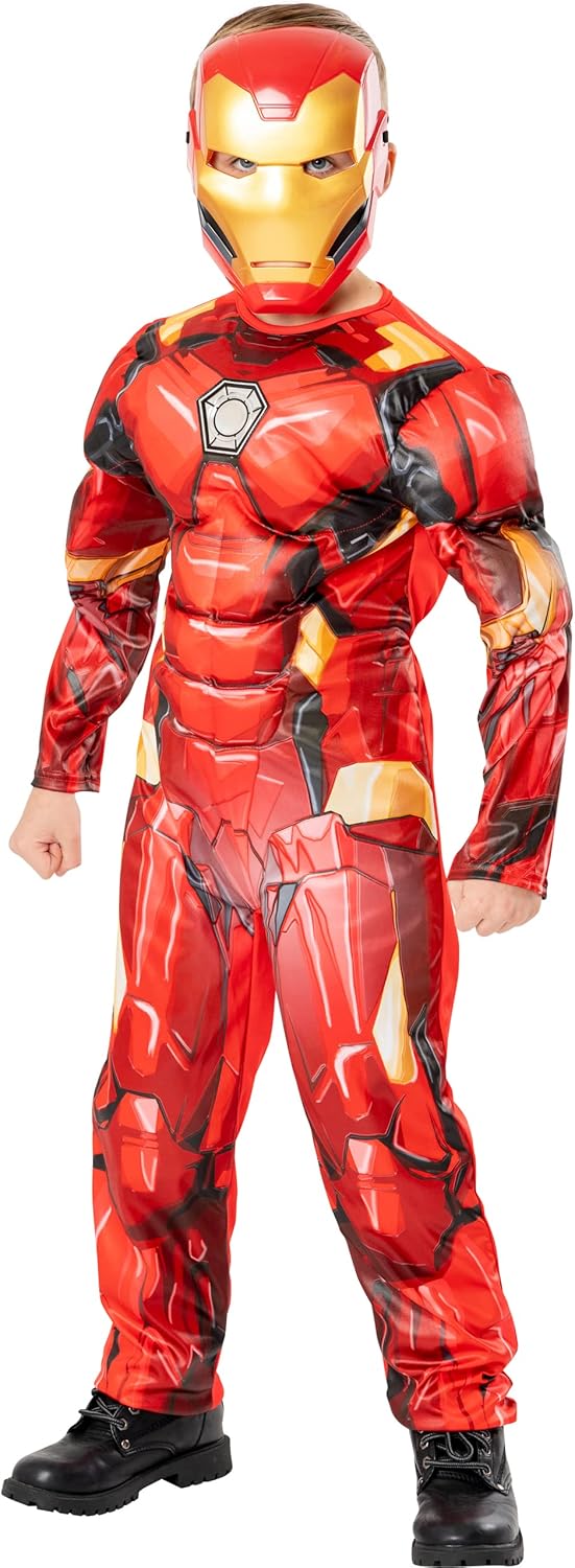 Déguisement Iron Man Marvel pour garçon avec masque