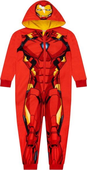 Surpyjama polaire Marvel Iron Man pour garçon avec capuche