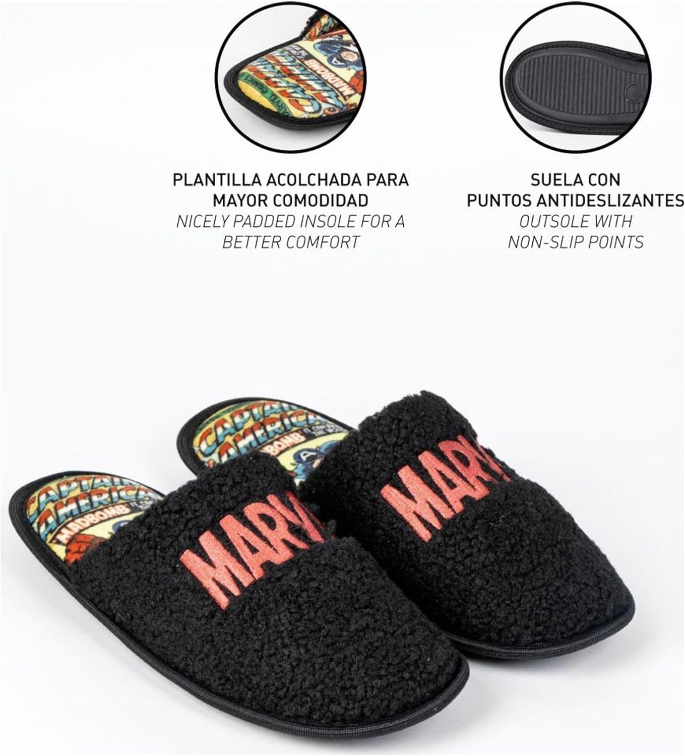 Chaussons ouverts Marvel Iron Man en tailles 38/39 EU à 44/45 EU – Image 5