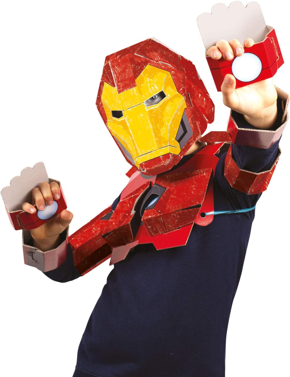 Masque Iron Man Clementoni 18609, kit créatif fabriqué en Italie dès 4 ans – Image 5