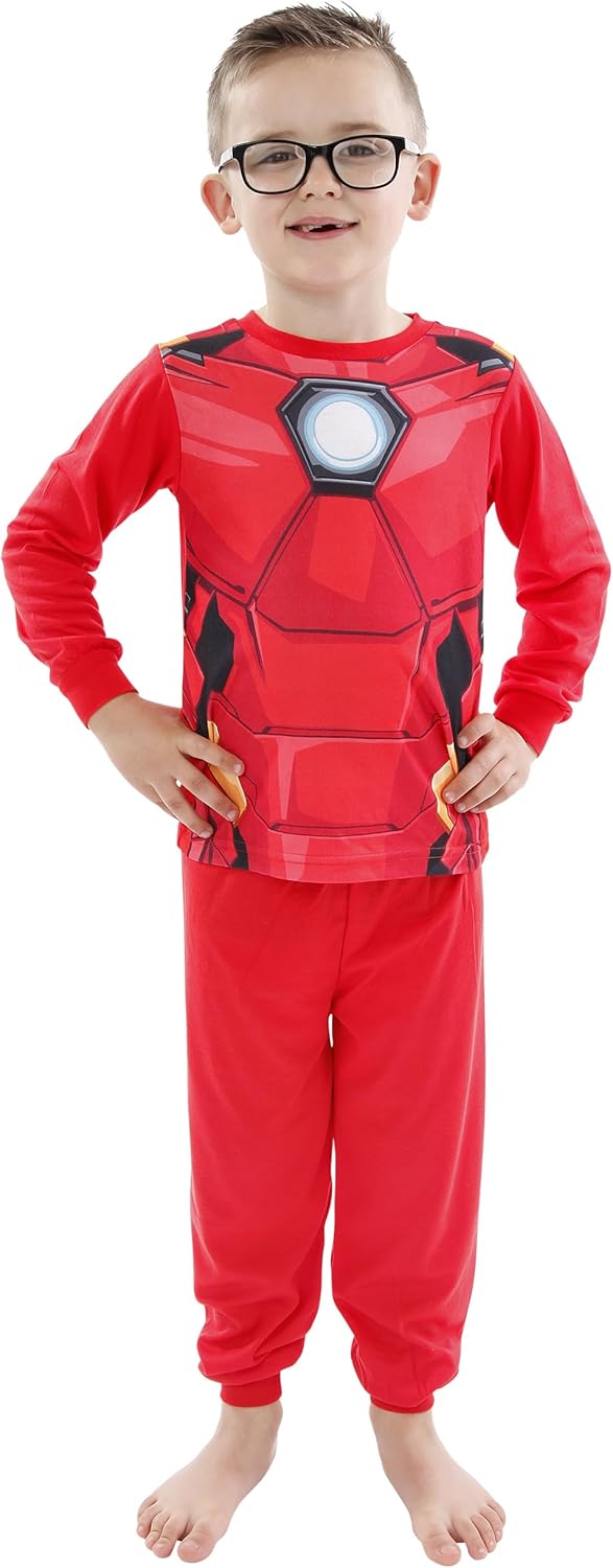 Pack de 2 pyjamas Marvel Avengers enfants Iron Man et Hulk – Image 3