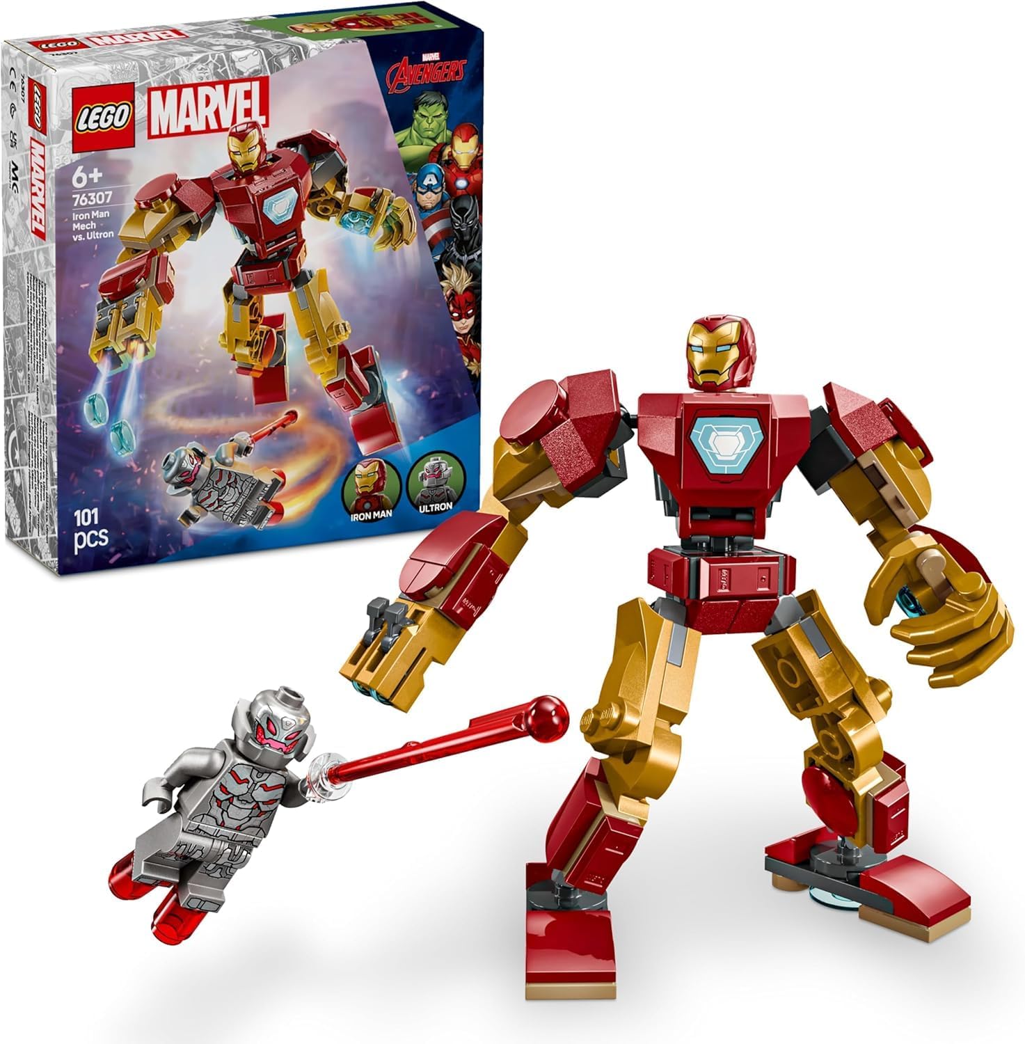 LEGO Marvel pack mechs Iron Man contre Ultron et Spider-Man contre Anti-Venom – Image 3