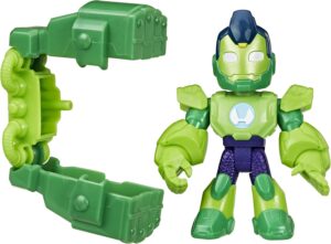 Figurine Marvel Iron Hulk articulée avec accessoire, Iron Man and His Awesome Friends