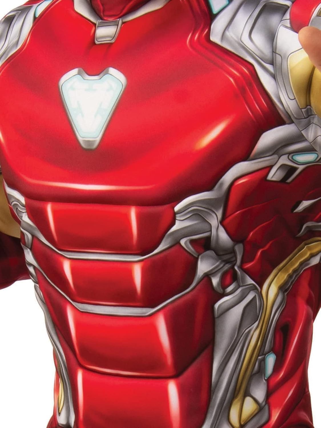 Costume adulte Iron Man Endgame luxe XL avec masque PVC – Image 3
