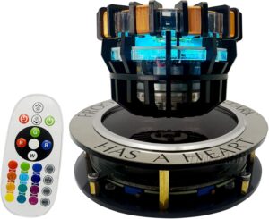 Réacteur Arc Iron Man MK1 flottant 1:1 avec LED