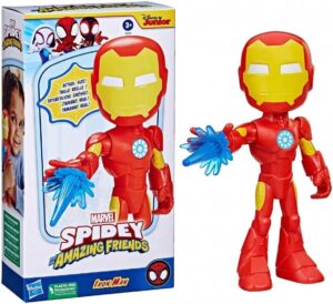 Iron Man Marvel Spidey et Ses Amis Extraordinaires, figurine géante 22 cm Hasbro