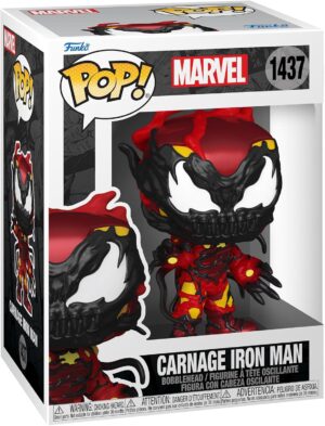 Figurine Funko Pop! Iron Man Carnageized Marvel Comics en vinyle