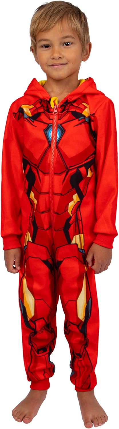 Grenouillère surpyjama polaire Marvel Iron Man pour garçon – Image 2
