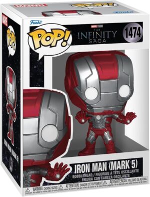 Figurine Marvel Iron Man Mark 5 MCU Archives en vinyle 9,5 cm