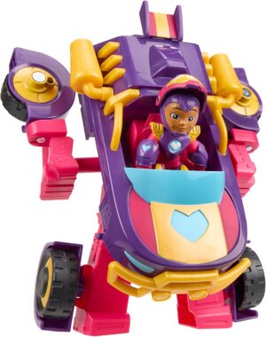 Marvel Ironheart armure mecha et véhicule 2-en-1 avec figurine