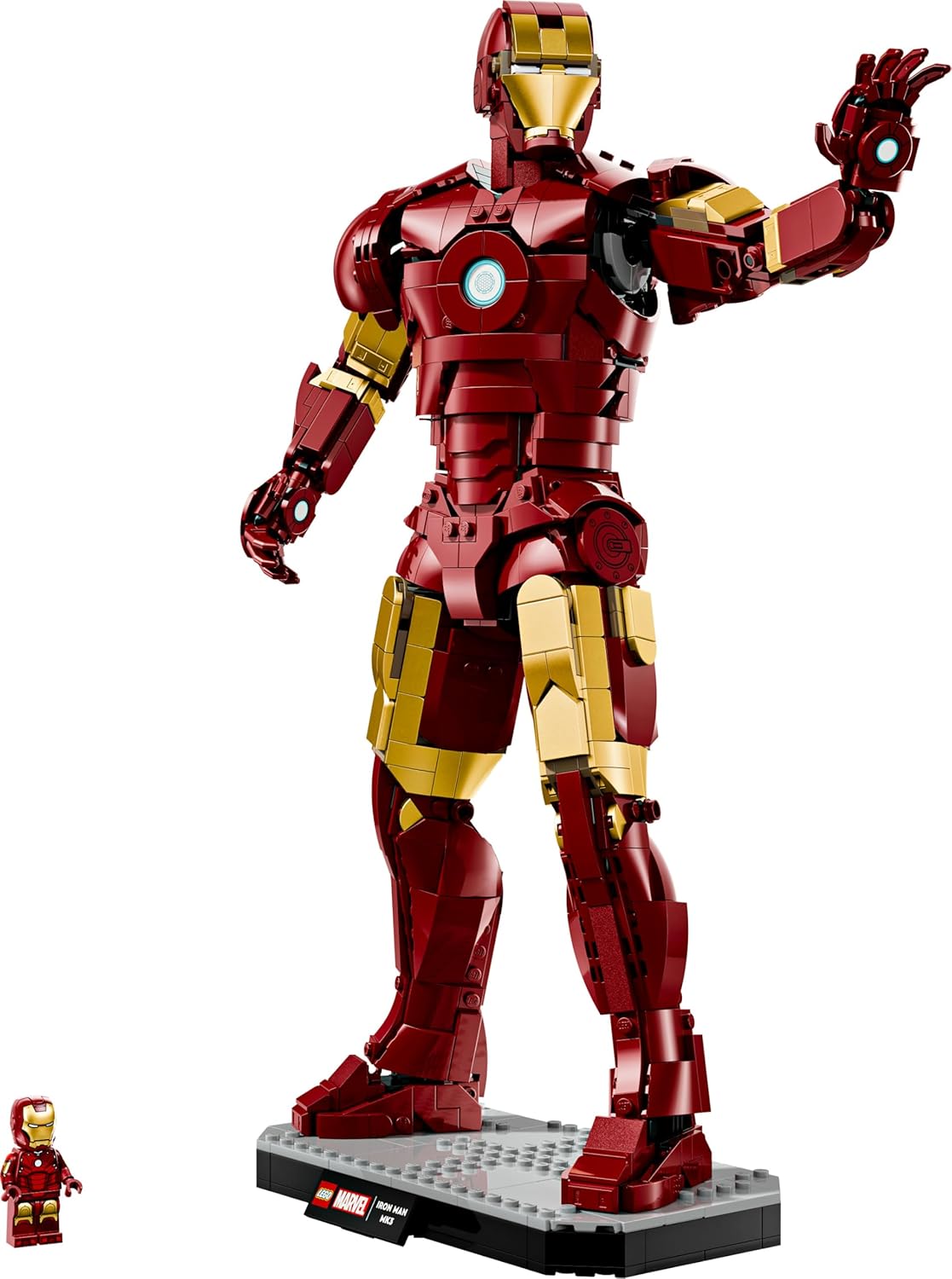 Figurine collector LEGO Marvel Iron Man Mark 3 avec réacteur arc 76344 – Image 8