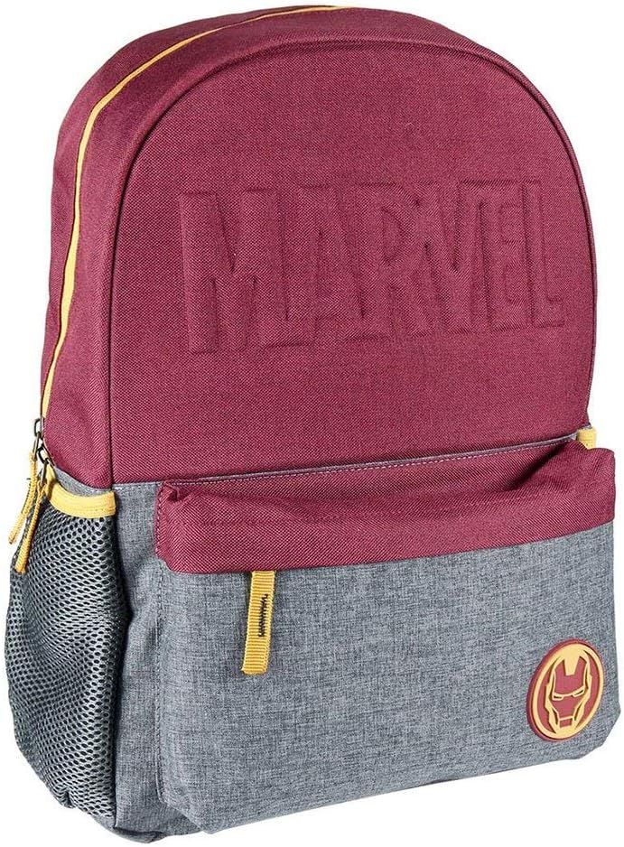 Sac à dos scolaire Iron Man rouge 30x44x13 cm Marvel Studios