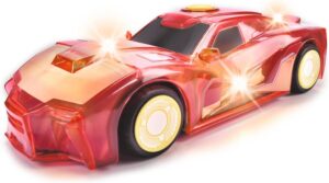 Voiture Iron Man Marvel Jada Toys avec friction et effets sonores 15 cm