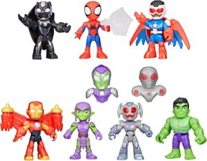 Coffret Marvel Avengers Team-Up Spidey et Iron Man 7,5 cm
