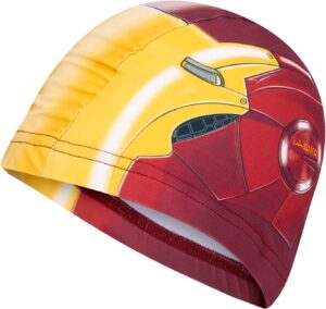 Bonnet de natation Iron Boy Iron Man en tissu
