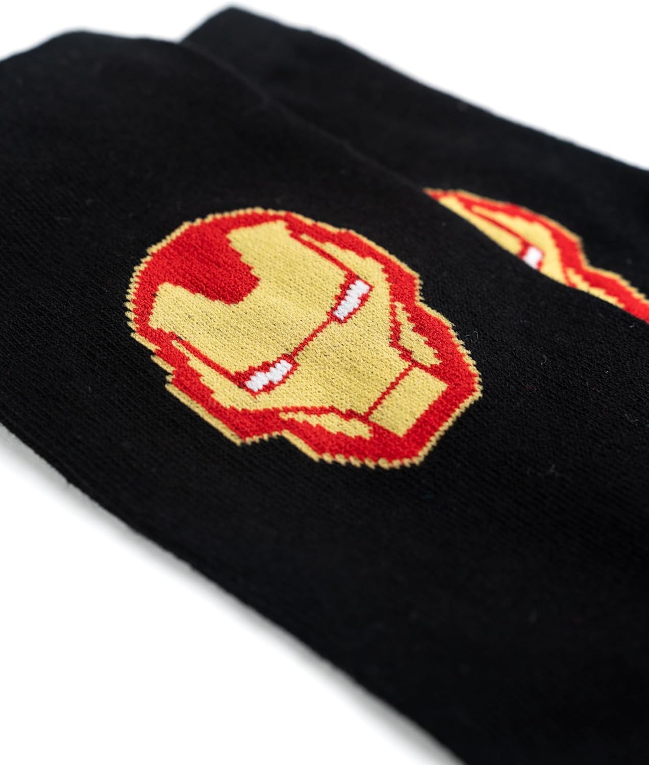 Lot de 5 paires de chaussettes Marvel Iron Man et Avengers homme noir/gris 40-45 – Image 4