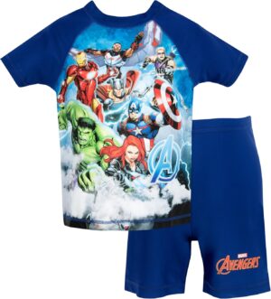 Maillot de bain 2 pièces Marvel Iron Man pour garçon