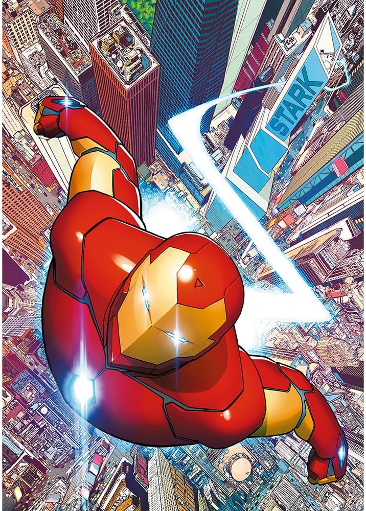Puzzle Marvel Iron Man 1000 pièces avec poster, dès 12 ans – Image 2