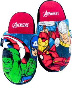 Chaussons souples Marvel Avengers Iron Man, semelle antidérapante, EU 30/31