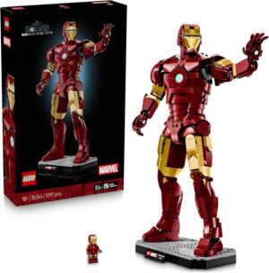 Figurine collector LEGO Marvel Iron Man Mark 3 avec réacteur arc 76344
