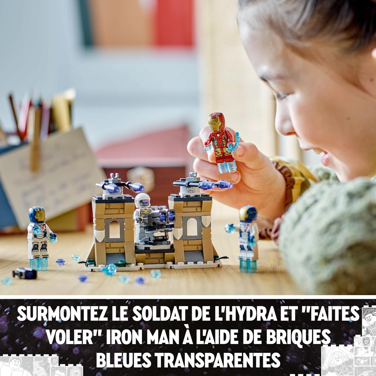 LEGO Marvel 76288 Iron Man, l’Iron Legion et le soldat de l’Hydra – Image 5
