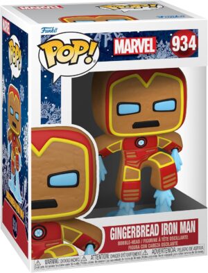 Figurine Funko Pop! Iron Man Holiday en vinyle 9,5 cm Marvel